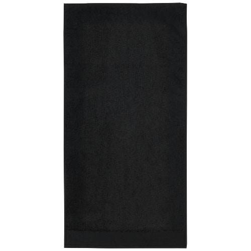 Obrázky: Černý ručník 50x100 cm, gramáž 550 g, Obrázek 4
