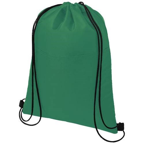 Obrázky: Zelená chladicí taška/batoh na 12 plechovek