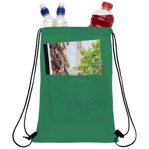Obrázky: Zelená chladicí taška/batoh na 12 plechovek, Obrázek 3