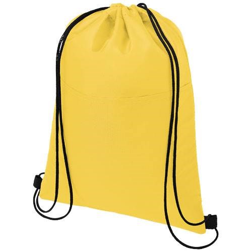 Obrázky: Žlutá chladicí taška/batoh na 12 plechovek