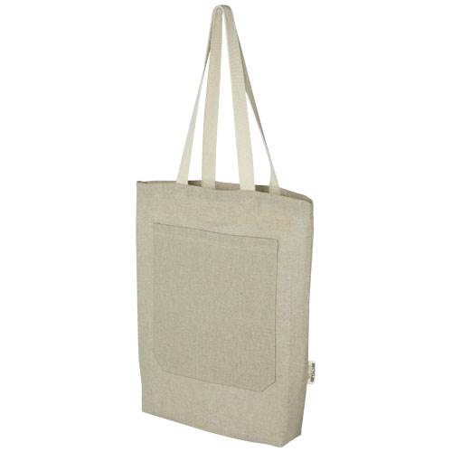 Obrázky: Nákup. taška-kapsa 150 g, rec. bavlna, přírodní