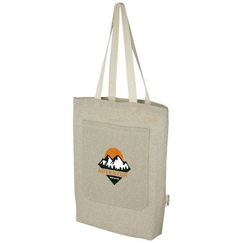 Obrázky: Nákup. taška-kapsa 150 g, rec. bavlna, přírodní, Obrázek 8