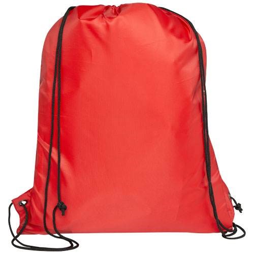 Obrázky: Recyklovaný červený skládací batoh s přední kapsou, Obrázek 2