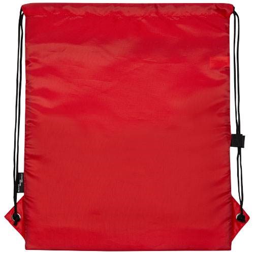 Obrázky: Recyklovaný červený skládací batoh s přední kapsou, Obrázek 3