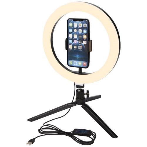 Obrázky: Kruhové světlo s držákem telefonu a stativem
