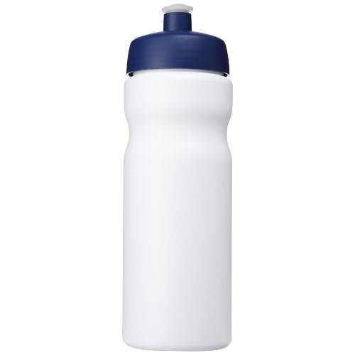 Obrázky: Sportovní láhev 650 ml, bílá, modré víčko, Obrázek 2