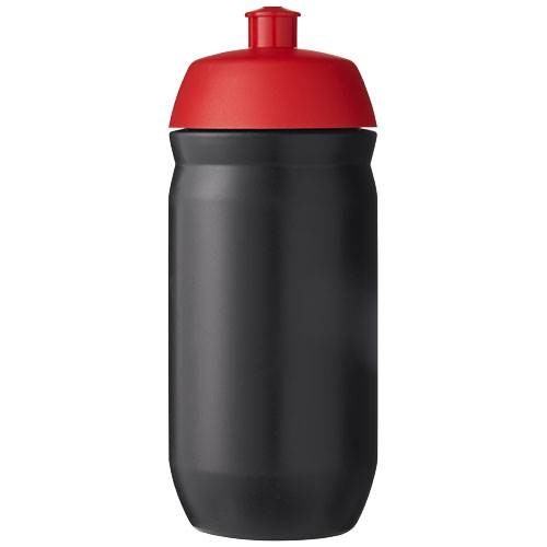Obrázky: Sportovní láhev 500 ml, černá, červené víčko, Obrázek 2