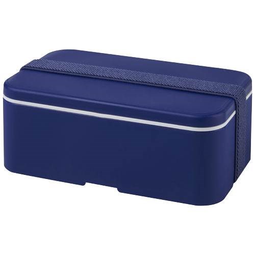Obrázky: Jednopatrová obědová krabička 700 ml, modrá, Obrázek 1