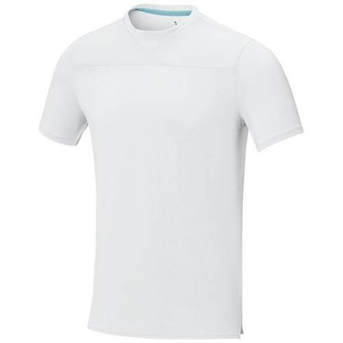 Obrázky: Pánské tričko cool fit ELEVATE Borax, bílé, XS