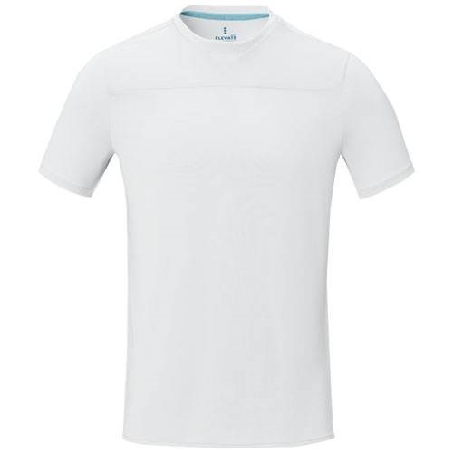 Obrázky: Pánské tričko cool fit ELEVATE Borax, bílé, XS, Obrázek 4