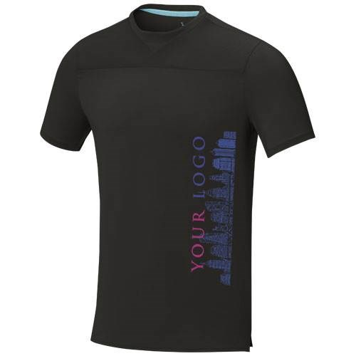 Obrázky: Pánské tričko cool fit ELEVATE Borax, černé, XXL, Obrázek 5