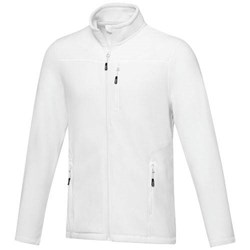 Obrázky: Pánská fleecová bunda ELEVATE Amber, bílá, XXL
