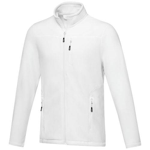 Obrázky: Pánská fleecová bunda ELEVATE Amber, bílá, M