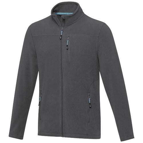Obrázky: Pánská fleecová bunda ELEVATE Amber, šedá, XL