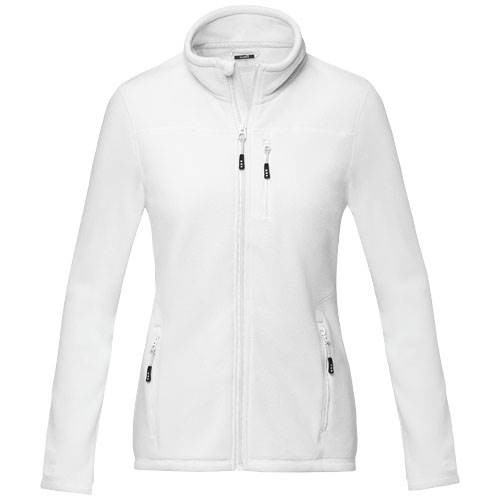 Obrázky: Dámská fleecová bunda ELEVATE Amber, bílá, XL, Obrázek 4