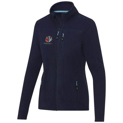 Obrázky: Dámská fleecová bunda ELEVATE Amber, tm.modrá, XL, Obrázek 5