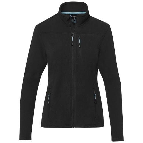 Obrázky: Dámská fleecová bunda ELEVATE Amber, černá, XL, Obrázek 4