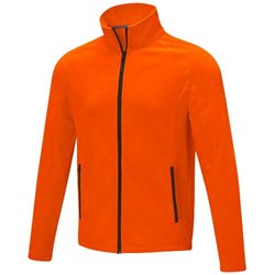 Obrázky: Zelus pánská fleecová bunda ELEVATE oranžová XXXL