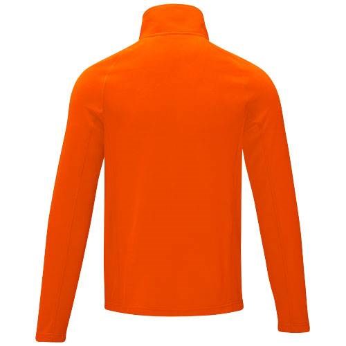 Obrázky: Zelus pánská fleecová bunda ELEVATE oranžová XL, Obrázek 2