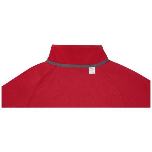 Obrázky: Zelus dámská fleecová bunda ELEVATE červená S, Obrázek 4