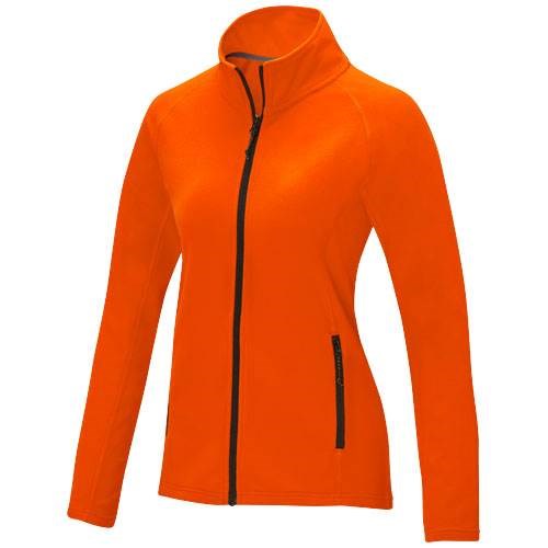 Obrázky: Zelus dámská fleecová bunda ELEVATE oranžová XS