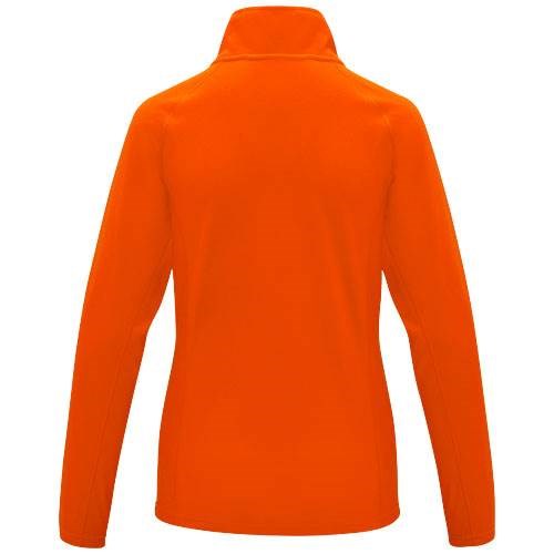Obrázky: Zelus dámská fleecová bunda ELEVATE oranžová XXL, Obrázek 2