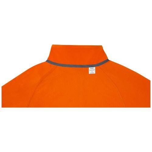 Obrázky: Zelus dámská fleecová bunda ELEVATE oranžová XXL, Obrázek 4