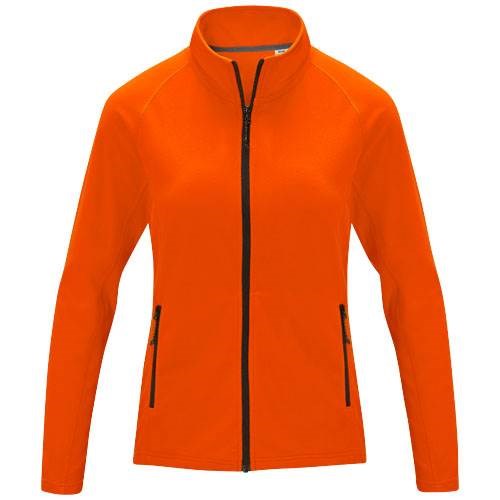 Obrázky: Zelus dámská fleecová bunda ELEVATE oranžová XS, Obrázek 5