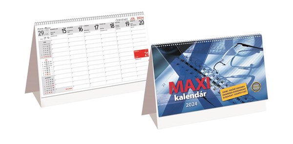Obrázky: MAXI, stolový kalendár, 297x180 mm, Obrázek 2