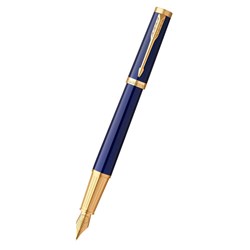 Obrázky: PARKER Ingenuity Dark Blue GT, plnící pero, hrot F