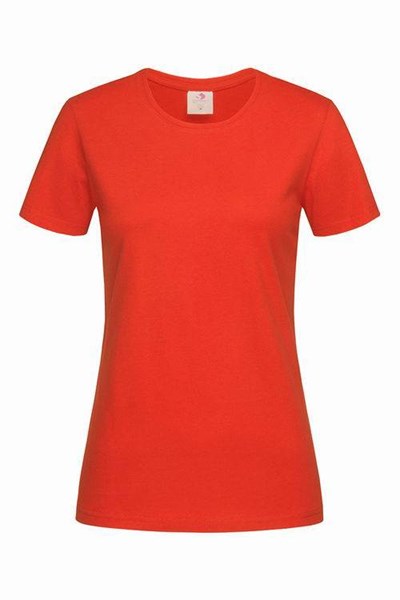 Obrázky: Dámské triko STEDMAN Classic-T tmavě oranžové XL