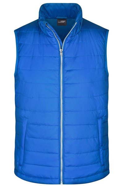 Obrázky: Pánská prošívaná vesta J&N, královsky modrá XL