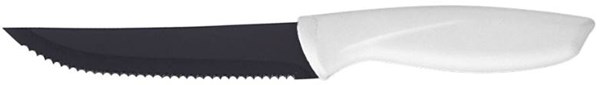 Obrázky: Bílý steakový nůž s černou čepelí