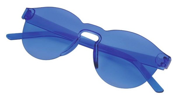 Obrázky: Trendy sluneční brýle bez obrouček, modré, Obrázek 1