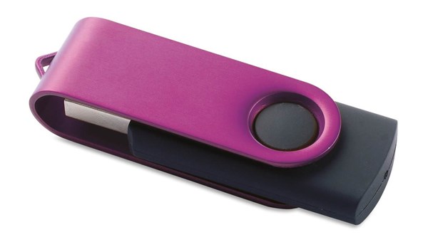 Obrázky: Twister Rotodrive fialový USB flash disk 2GB, Obrázek 1