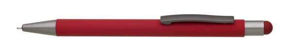 Obrázky: Červené hliník.kul.pero ANET, šedé doplňky a stylus, Obrázek 1