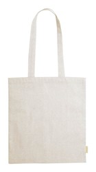 Obrázky: Nákupní taška z recykl. bavlny 120g, přírodní