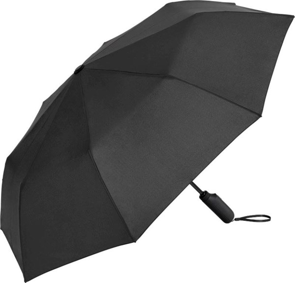Obrázky: Černý skládací deštník s elektrickým otvír./zavír., Obrázek 2