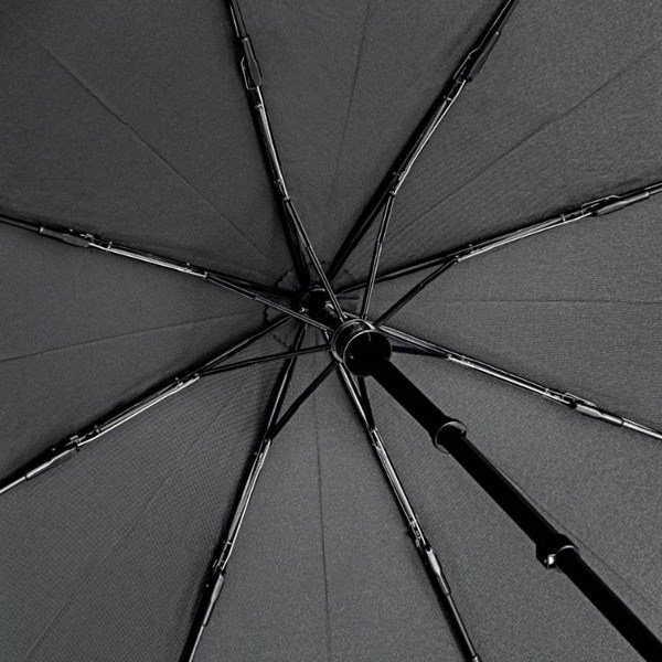 Obrázky: Černý skládací deštník s elektrickým otvír./zavír., Obrázek 5