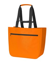 Obrázky: Nákupní taška/košík bez rámu z RPET, oranžová