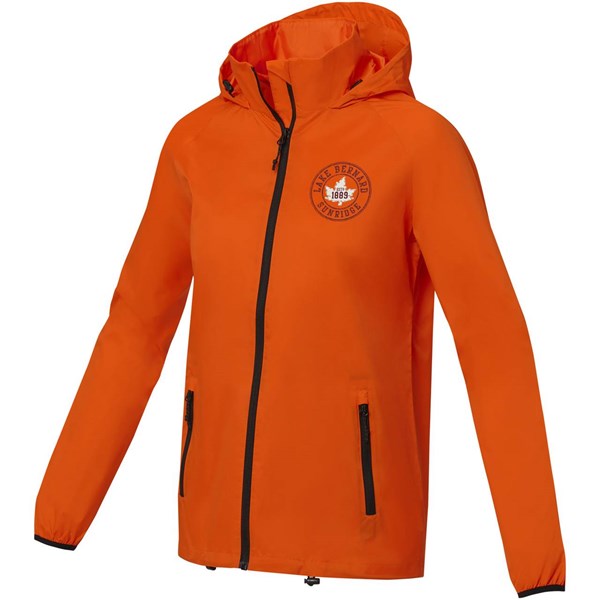 Obrázky: Oranžová lehká dámská bunda Dinlas XL, Obrázek 5