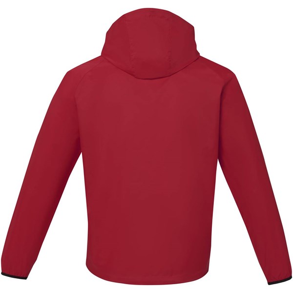 Obrázky: Červená lehká pánská bunda Dinlas XL, Obrázek 2