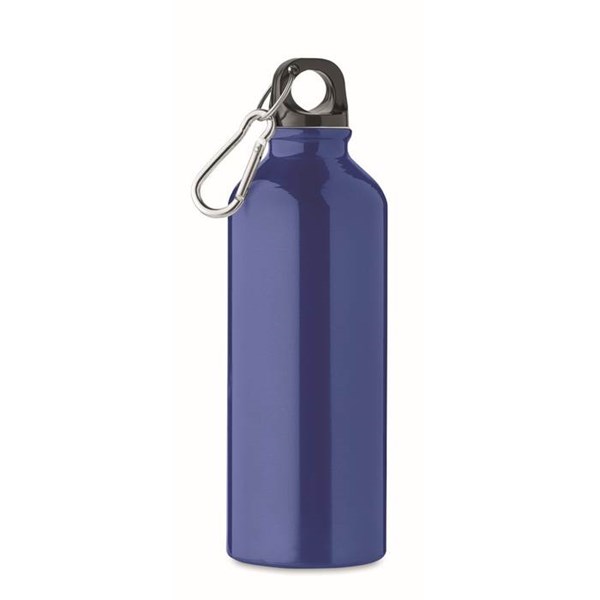 Obrázky: Modrá láhev 500 ml z recyklovaného hliníku