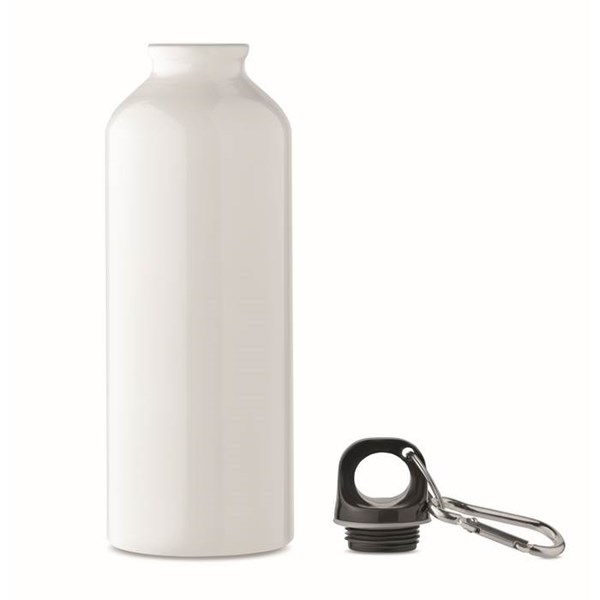 Obrázky: Bílá láhev 500 ml z recyklovaného hliníku, Obrázek 2