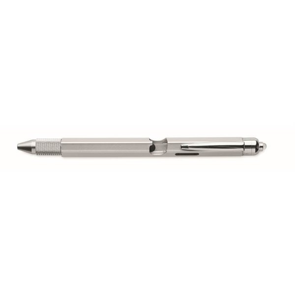 Obrázky: Stříbrné kul.pero s nářadím,vodováhou a LED světlem, Obrázek 6