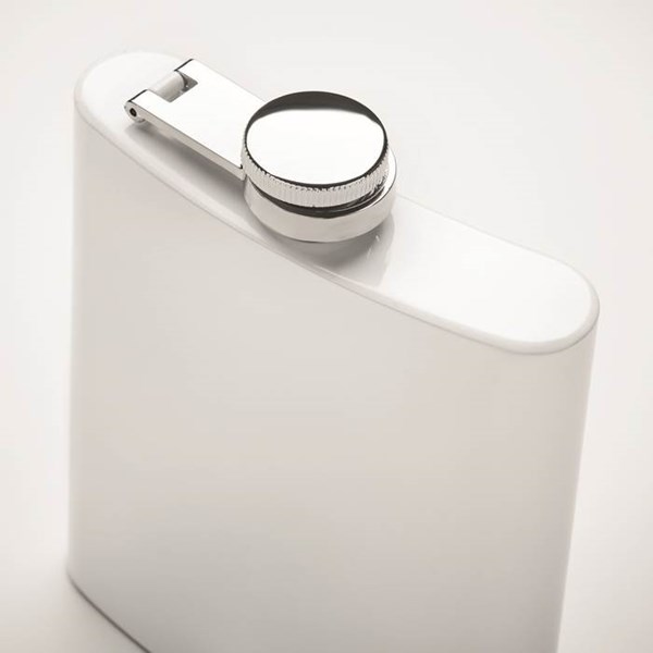 Obrázky: Bílá butylka 190 ml pro sublimaci z recykl. oceli, Obrázek 4