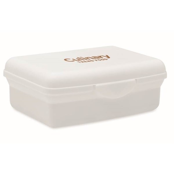 Obrázky: Bílý plastový svačinový box 800ml, Obrázek 8