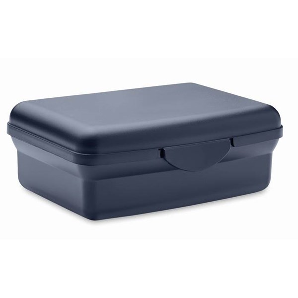 Obrázky: Tmavě modrý plastový svačinový box 800ml, Obrázek 1