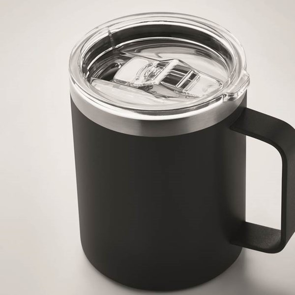 Obrázky: Černý nerezový termohrnek 300 ml, Obrázek 2