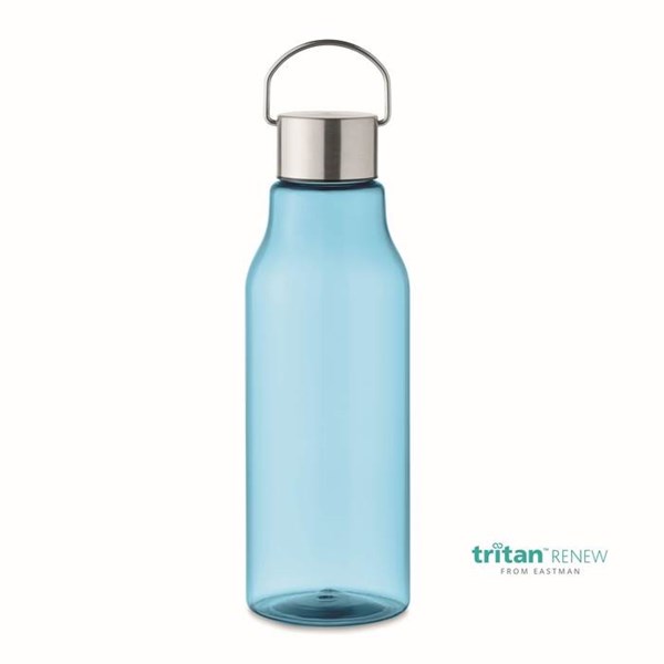 Obrázky: Modrá láhev Tritan Renew™ 800 ml s víčkem s úchytem
